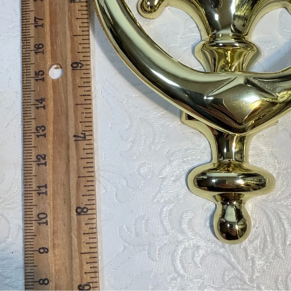 Vintage Solid Brass Door Knocker